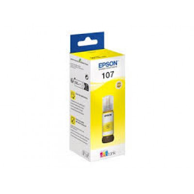 Epson EcoTank 107 - 70 ml - yellow - original - ink refill - for EcoTank ET-18100